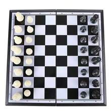 三合一木制国际象棋套装，多功能互动棋盘游戏，经典玩具，生日、节日、情人节的完美礼物 - 彩色 - 查看 7