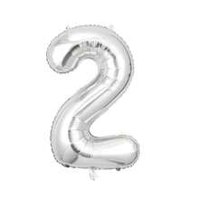 61件生日主题铝箔气球套装/1个银色数字气球，包含可定制的0-9银色数字气球、银色“生日快乐”字母气球、银色心形气球、黑银色乳胶气球，采用优质加厚铝箔和高级乳胶材料，经典黑银色配色，3D立体造型，光泽金属质感，精致细腻，适用于情人节、周年纪念日、生日惊喜、求婚装饰等场合。 - 查看 6