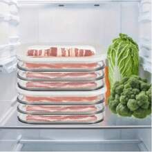 Multi-Layer Refrigerator Airtight Storage Containers, Cooked Meat Box, Bacon Container With Lid, Food Storage Box, Transparent Preservation Box - View 7