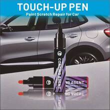 2-In-1 Multifunctional Touch Up Paint Pen, Suitable For Car Body, Motorcycle, RV, Plastic & Metal Repair, Scratch Removal, Enhances Vehicle Shine - Multicolor - View 4