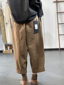 Women Pants - Brown - View 7