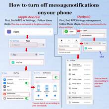 ERUN 1.81" High Definition Display Smart Watch, 180mAh Battery, Dual-Pin Charging, Bluetooth Calling, Bluetooth Music, Sleep Monitoring, Call/Message Alerts, Social App Notifications, Sedentary Reminder, Fitness Tracking, Raise Wrist To Wake, Find Phone/Watch, Music Control, Weather Forecast, Calculator And More. An Ideal Gift For Holidays. - Multicolor - View 13