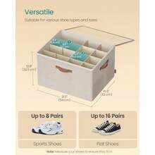 Shoe Storage Box - Beige cappuccino - Voir 7