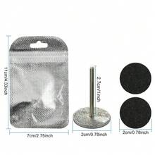 1/2/3 piezas de brocas de metal, lima eléctrica para pies, removedor de callosidades, herramientas de manicura y pedicura para salón de uñas, nuevas brocas para lima de uñas, accesorios para lima de uñas - Multicolor - Ver 14