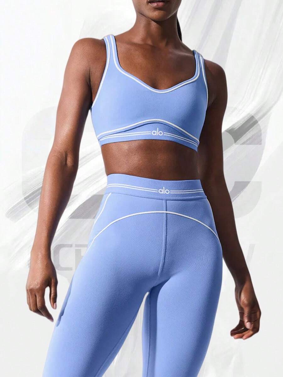 Airbrush Heart Throb Bra - Màu xanh lam/trắng trong suốt như pha lê - Xem 1