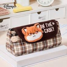 Disney Disney 迪士尼卡通翻盖铅笔盒，可爱疯狂动物城设计学生文具收纳袋，大容量高中铅笔袋 - 單件 - 查看 11
