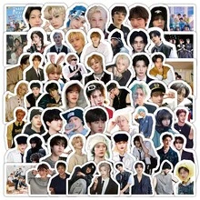 103张EN/HYPEN、K-Pop、Heeseung、Jongseong、Taki、Sunoo贴纸，可粘贴于笔记本电脑、手机、笔记本、行李箱等。精致小礼物，适合送给朋友。 - 彩色 - 查看 8