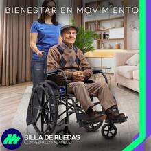 Compact Lightweight Folding Wheelchair With Flip-Up Backrest - View 3