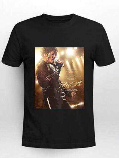Men's T-Shirt  Live Performance Comfortable And Versatile Outdoor Casual Short Sleeve Unisex