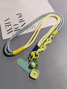 长肩带斜挎手机袋，时尚户外旅行手机套，带蜜蜂挂绳 - 彩色 - 查看 14