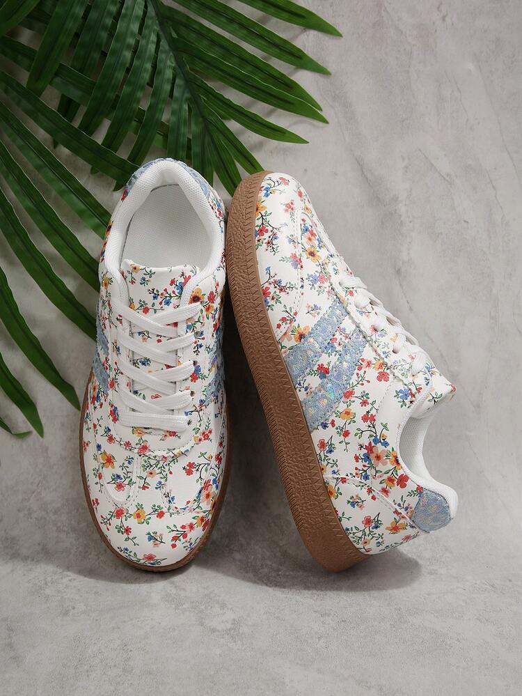 Zapatos planos casuales de verano para mujer, nuevos tenis de primavera 2025 con suela ligera y suave, en diseño de patchwork - 37 Rojo - Añade 6