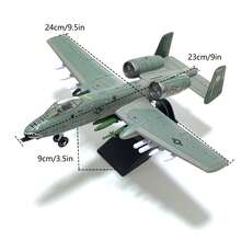 1pc SU25 SU35 J20 F35 J35 A10 Fighter Jet, Bomber Plane Model, Miniature Scale Model, Plastic Building Block Plane Model, Collectible Creative Gift, Suitable For Ages 14+ - Multicolor - View 13