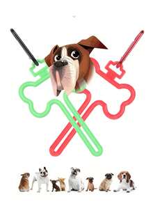 2 Pieces Of Traction Rope Dog Waste Bag Fixing Clips, Portable Poop Bag Clips, Hand-Free Clips, Pet Poop Bag Holder - Multicolor - View 5