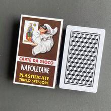 高品质意大利传统扑克牌，意大利扑克游戏，适合家庭聚会、派对、多人纸牌游戏的桌面游戏 - 彩色 - 查看 6