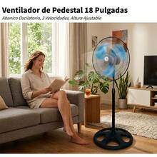 Pedestal Fans - US A Type Plug(110-127V) - View 2