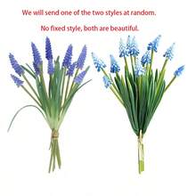 Artificial Grape Hyacinth Stem, Fake Calla Lily Flowers For Wedding Bouquets And Home Decor - Multicolor - View 16