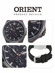 Orient Sports 自动机械男士腕表，黑色表盘，RA-AK0605B10B - 黑色 - 查看 6