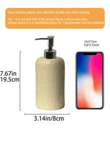 适用于树脂乳液瓶的按压式分配器，浴室理想之选。这款空置的收纳盒可用作洗手液分配器、乳液分配器和可重复灌装的洗发水容器，是一款多功能的浴室配件，可用于皂液分配、浴室收纳、浴室装饰和家居摆设。 - 多色 - 查看 12