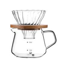1 bình pha cà phê thủy tinh 300ml, thích hợp cho máy pha cà phê nhỏ giọt, vật dụng cần thiết cho mùa tựu trường. - 300ml/10.5oz - Xem 10