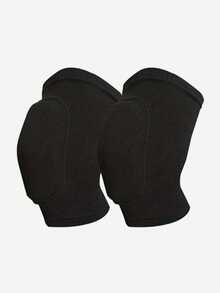 1 Pair Thick Foam Children's Knee Pads, Suitable For Dancing, Sports, Outdoor Training, Protect Knees From Abrasion And Pain, Bac, First Day Of School - Multicolor - View 13