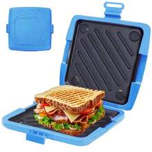 1pc Silicone Microwave Sandwich Maker With Adjustable Silicone Clasp, Evenly Cooks, Toasts Bread Crispy - View 12