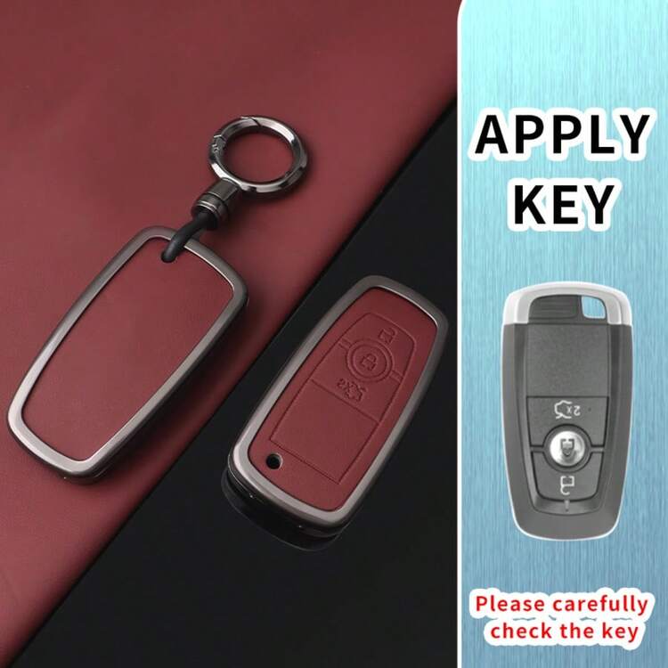 Vỏ đựng chìa khóa cho các dòng xe Fusion, Explorer, Escape, F150, F250, F350, F450, F550 và Expedition. - Khóa vòng - Xem 3