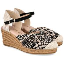 MYSOFT Sandalias de Plataforma 070-195222 para Mujer en color Negro - Negro - Ver 3