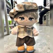 20厘米娃娃服装套装系列，娃娃换装服装，套装，娃娃配件，毛绒玩具服装，明星粉丝周边娃娃服装，派对礼品，生日礼物（不含娃娃） - 彩色 - 查看 6
