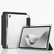Tương thích với ốp bảo vệ máy tính bảng Honor Pad X8b, mặt lưng mờ, mặt lưng trong suốt tự lắp ráp, khe cắm bút, vỏ bảo vệ máy tính bảng thông minh gập ba, chức năng ngủ/thức thông minh, chất liệu da PU thời trang, tương thích với Honor Pad X8a/X9a/X9Pro, Matepad 11.5" (2026, 2025), Matepad SE 11", Pad 2 11"/ Pad SE 11", Tab P11/ Tab M10 Plus (thế hệ thứ 3)/ Tab M11. - Khe cắm bút túi khí - Xem 21