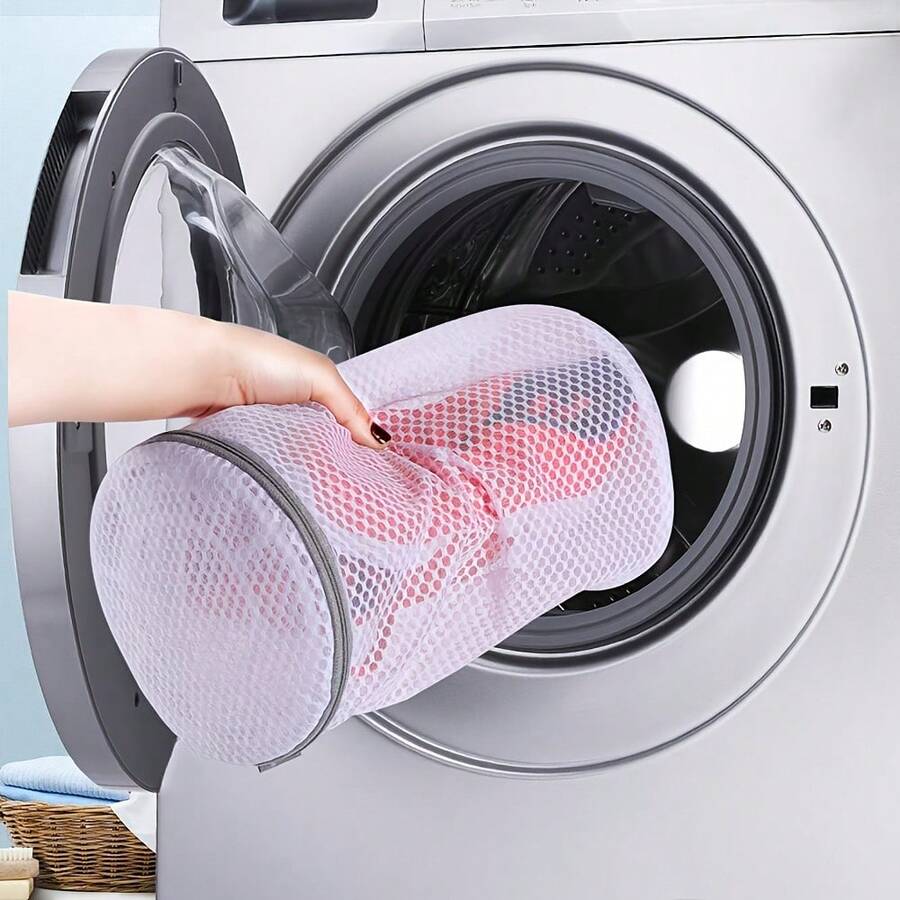 1 túi giặt giày, túi chuyên dụng cho máy giặt với khóa kéo và lưới tổ ong, thích hợp cho giày thể thao, tất, áo ngực, quần áo mỏng manh và đồ chơi. - Nhiều màu - Xem 1