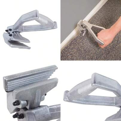 ROBERTS 44479 10-10 Carpet Puller with Manual Clamping Activation for Pulling Carpet During Installation or Removal