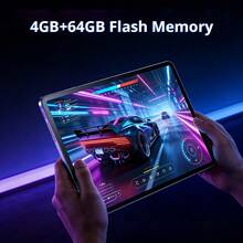 Qetupa Android 15 10.1 英寸平板电脑，4GB RAM + 64GB ROM / 8GB RAM + 128GB ROM / 8GB RAM + 256GB ROM（支持最高 1TB SD 卡扩展），MTK 8788 八核 2.0GHz 处理器，高清 (1280x800) IPS 触控屏，5MP + 13MP 双摄像头，6000mAh 电池，Type-C 接口，支持 802.11ax Wi-Fi 6 和 GPS（不支持 SIM 卡） - 銀色 - 查看 6