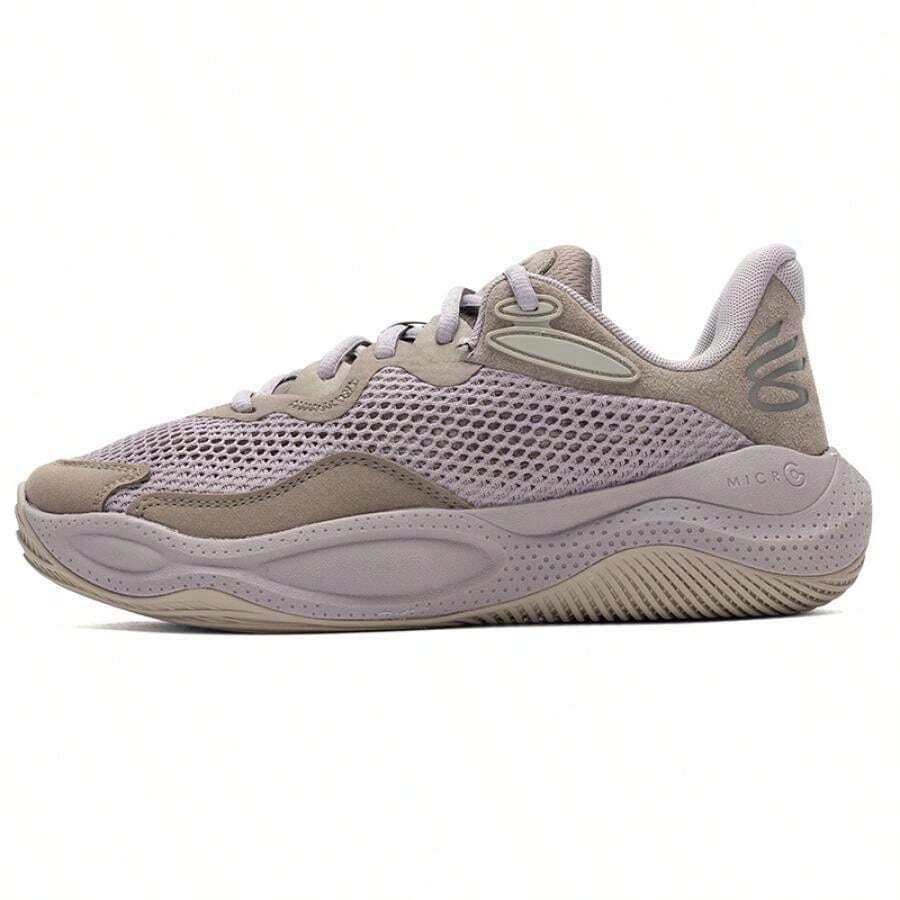 Under Armour Zapatillas de baloncesto unisex, CURRY Splash 24 AP SDE, amortiguación y comodidad para entrenamiento deportivo diario, modelo básico 3028193-200 - Marrón - Ver 1