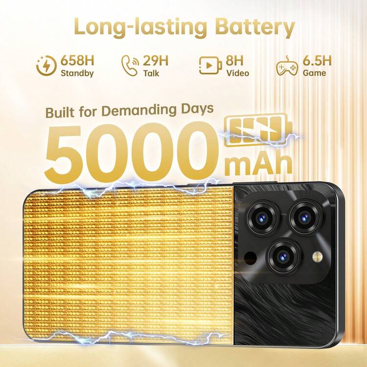 OUKITEL C3 Android 14 SIMフリースマートフォン、2025-16GB+128GB