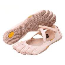 Luxury Professional Five-Toe Yoga Shoes, Women's Adjustable Strap Pilates Footwear, Barefoot Non-Slip Fitness Training Shoes - 黑色 - 查看 5