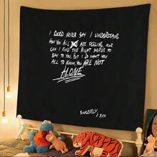X-XXXTentacions 17 Rapper Printed Large Wall Tapestry Wall Hanging Decoration Household Decor Blanket - 1PC - 查看 12