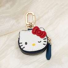 1pc Cute Shaped Pendant, Can Hold Coins And Earphones. Unique And Adorable, Suitable As Car Decor, Handbag Charm, Backpack Pendant, Crossbody Bag Accessory, Keychain, Also A Personalized Gift, Birthday, Back To School, Travel Souvenir, Party, Couples, Wedding - Xanh denim - Xem 11