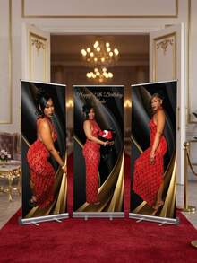 1 tấm banner tùy chỉnh, banner polyester in ảnh cá nhân hóa, phông nền trang trí sự kiện ngoài trời và hiên nhà, phù hợp cho đám cưới, sinh nhật và các lễ kỷ niệm nói chung, thích hợp cho Giáng sinh, Lễ Tạ ơn và nhiều lễ hội khác, phông nền in tùy chỉnh, phù hợp cho trong nhà, sân vườn, hàng rào và là vật trang trí tiệc hoàn hảo cho mọi dịp. - Nhiều màu - Xem 3