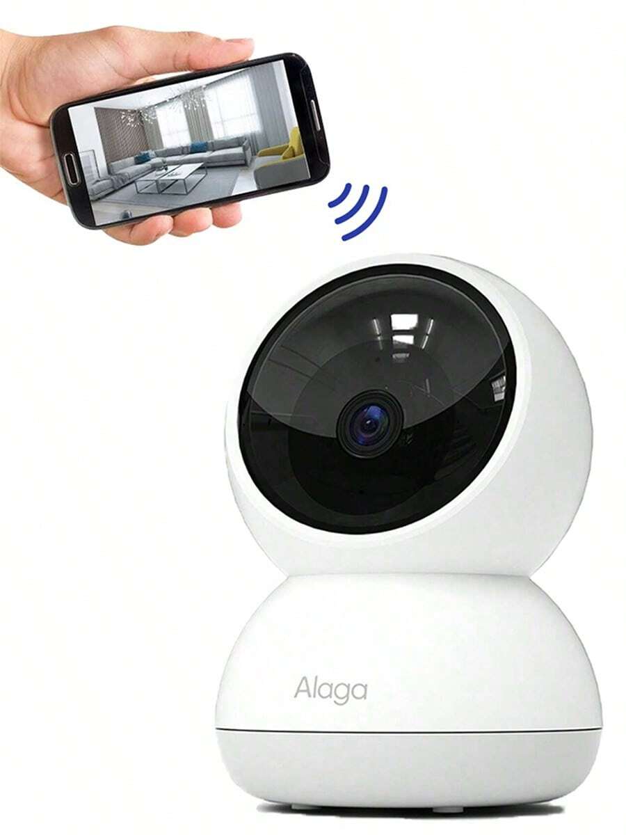 5G Wireless WiFi 5MP HD Wireless Security Camera, AI Smart Human Tracking And Motion Detection, 2.4G/5G Alarm Push, Video Surveillance, Smart Home Security Camera, PTZ Camera, Indoor/Outdoor Two-Way Audio Security, Suitable For Baby/Pet/Home/Office Monitoring - White - View 1