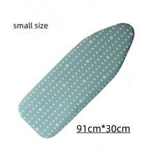 1 pièce Housse de planche à repasser, housse de tapis de repassage de bureau, housse de planche à repasser de bureau résistante à la chaleur et remplaçable. Disponible en tailles S/M/L et en plusieurs couleurs. Épaissie, résistante à la décoloration, résistante aux taches, résistante à l'usure, antidérapante. Design simple de couleur unie et de couleur contrastée. Accessoire de repassage pratique pour la maison, le dortoir et les voyages. Cadeau pratique pour la famille et les amis pour le Nouvel An, l'anniversaire, la Saint-Valentin, la fête des vacances, la Fête des Mères, etc. Cadeau de rentrée scolaire. Fournitures de dortoir. - A - Voir 22