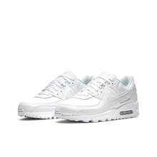 Pantofi sport casual Nike Air Max 90 Leather Retro Durable Low Top, unisex, alb - CZ5594-100 - Vizualizare 2