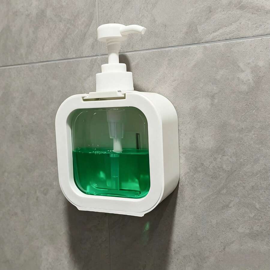 Bình đựng xà phòng rửa tay và rửa chén nhà bếp, bình đa chức năng có thể tái sử dụng, bình đựng xà phòng để bàn hoặc treo tường, bình đựng dầu gội và dầu xả cho phòng tắm, bình đựng nước rửa chén dùng trong vòi sen, bình đựng xà phòng lỏng bơm tay, không cần điện, bình đựng nước rửa chén tiết kiệm không gian cho bồn rửa nhà bếp, bình bơm xà phòng dùng trong phòng tắm, dụng cụ sắp xếp nhà bếp và phòng tắm, trang trí nhà hiện đại, quà tặng ngày lễ, vật dụng cần thiết cho năm học mới.
