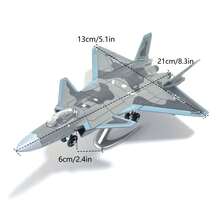 1pc SU25 SU35 J20 F35 J35 A10 Fighter Jet, Bomber Plane Model, Miniature Scale Model, Plastic Building Block Plane Model, Collectible Creative Gift, Suitable For Ages 14+ - Multicolor - View 14