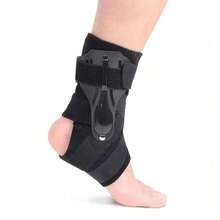 1pc New Quick Lace Up Ankle Brace Adjustable Slim Fit Ankle Support Wrap Lightweight Compression Foot Support For Sprained Ankle MOTH - Multicolor - View 10