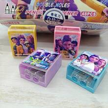 Hasbro Bộ văn phòng phẩm chủ đề săn phù thủy 48 món/gói, bao gồm gọt bút chì, hộp đựng bút chì, dao gọt bút chì, kiểu dáng ngẫu nhiên. - Nhiều màu - Xem 8