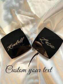 Personalized Engraved Heart-Shaped Makeup Mirror, Customized Pocket Makeup Mirror With Name, Customized Birthday Flower Makeup Mirror, Customized Foldable Portable Makeup Mirror, Perfect For Bridesmaid, Wedding, Birthday, Anniversary Gift, Christmas Beauty Accessory, Compact Mirror - Multicolor - View 3
