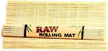 RAW? Rolling Mat 'Natural Bamboo '2 Mats' (For Use W\/ Rolling Papers) - 黑色 - 查看 2