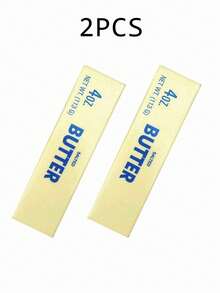 半个装咸黄油造型软萌捏捏乐玩具，逼真食物造型，可挤压，缓解压力焦虑，可爱卡通感官玩具，适合成人，生日礼物，派对小礼物，办公桌装饰，父亲节/返校节/独立日礼物 - 查看 14