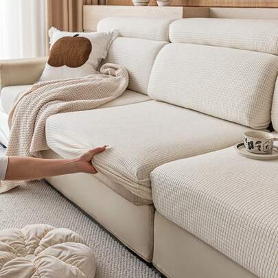 1 tấm bọc ghế sofa màu trơn, co giãn, ấm áp và thoải mái, phong cách tối giản, thân thiện với thú cưng, chống trượt, chống bẩn, co giãn, có thể giặt được, phù hợp cho phòng khách, phòng ngủ, phòng học, ghế đơn/2/3/4 chỗ ngồi có tay vịn và tựa lưng.