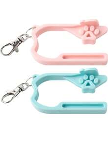 Bộ dụng cụ mở khóa ghế ô tô trẻ em, chìa khóa mở ghế trẻ em, bộ giữ chìa khóa chống kẹp tay - Nhiều màu - Xem 8